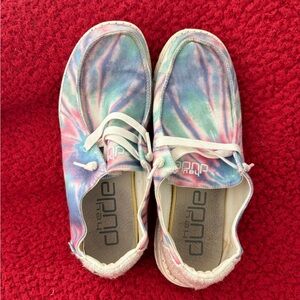 Hey Dude Multicolor Tie-Dye Loafers